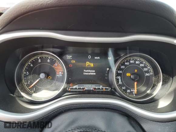 2017 Jeep Cherokee Trailhawk z VIN 1C4PJMBSXHW558559, wystawiony jako Copart lot #64548295 z przebiegiem 119 765 mil mil oraz Szkoda całkowita • Salvage title. Historia ofert i sprzedaży dostępna na DreamBid. Obrazek 9.