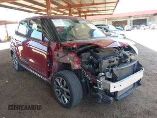 2015 FIAT 500L Urbana Trekking with VIN ZFBCFADH8FZ034079, listed as a IAAI auction lot 42437851 with 54,216 mi miles and . Bid and sale history available at DreamBid. Image 13.