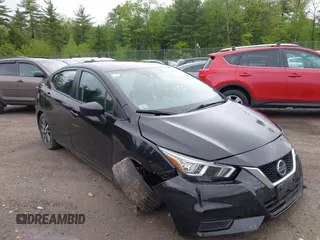 2022 Nissan Versa SV with VIN 3N1CN8EV3NL849229, listed as a IAAI auction lot 42315594 with 65,188 mi miles and . Bid and sale history available at DreamBid. Image 1.