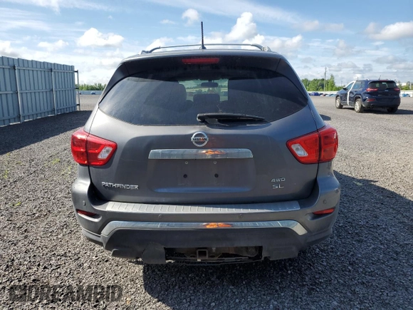2017 Nissan Pathfinder Platinum with VIN 5N1DR2MM4HC613616, listed as a Copart auction lot 64212315 with 166,781 mi miles and Clean title. Bid and sale history available at DreamBid. Image 6.