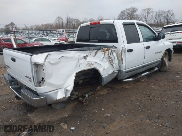 2003 Dodge 1500 ST with VIN 1D7HU18D23S358025, listed as a IAAI auction lot 41553282 with 116,188 mi miles. Bid and sale history available at carsss.com. Image 4.