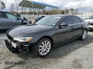 2014 Audi A6 2.0T Premium Plus with VIN WAUDFAFC3EN019690, listed as a Copart auction lot 50382115 with 116,928 mi miles and Salvage Title. Bid and sale history available at carsss.com. Image 1.