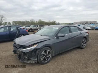 2023 Hyundai Elantra Limited z VIN KMHLN4AJXPU070150, wystawiony jako Copart lot #53938995 z przebiegiem 27 508 mil mil oraz Szkoda całkowita • Salvage title. Historia ofert i sprzedaży dostępna na DreamBid. Obrazek 1.