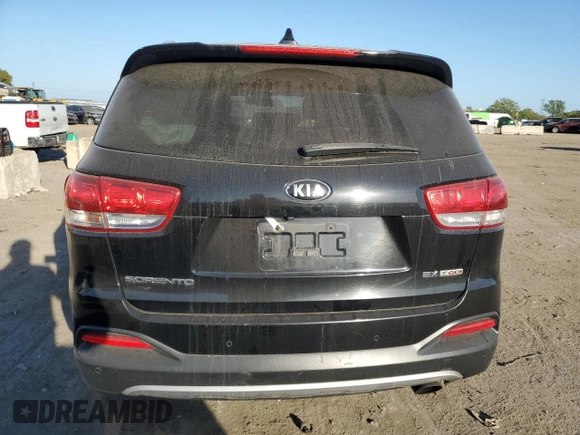2016 Kia Sorento EX with VIN 5XYPH4A12GG022916, listed as a Copart auction lot 74190654 with 123,240 mi miles and Non Repairable. Bid and sale history available at DreamBid. Image 6.
