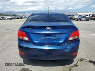2015 Hyundai Accent GLS with VIN KMHCT4AE7FU860416, listed as a Copart auction lot 63987683 with 102,783 mi miles. Bid and sale history available at carsss.com. Image 6.