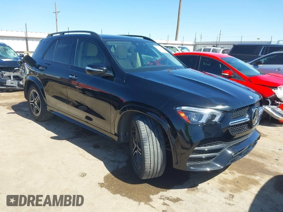 2022 Mercedes-Benz GLE 350 with VIN 4JGFB4KBXNA726486, listed as a IAAI auction lot 41736288 with 47,023 mi miles and . Bid and sale history available at DreamBid. Image 1.