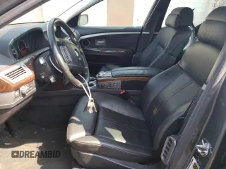 2006 BMW 7 Series 750Li with VIN WBAHN83546DT34797, listed as a Copart auction lot 60511685 with 92,565 mi miles and Salvage title. Bid and sale history available at DreamBid. Image 7.