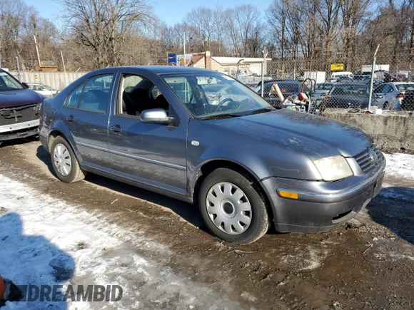 2005 Volkswagen Jetta GL with VIN 3VWRK69M85M025000, listed as a Copart auction lot 88311535 with 123,144 mi miles and Salvage title. Bid and sale history available at DreamBid. Image 4.