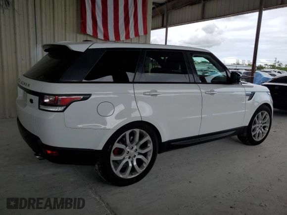 2015 Land Rover Range Rover Sport Supercharged with VIN SALWR2TF2FA512754, listed as a Copart auction lot 52621975 with Not provided miles and Salvage title. Bid and sale history available at DreamBid. Image 3.