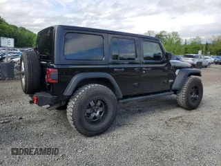 2018 Jeep Wrangler Unlimited Sport S z VIN 1C4HJXDG8JW166409, wystawiony jako Copart lot #59148795 z przebiegiem 41 222 mil mil oraz Czysty tytuł • Clean title. Historia ofert i sprzedaży dostępna na DreamBid. Obrazek 3.