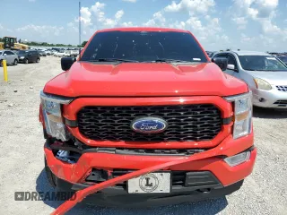 2022 Ford F-150 XL with VIN 1FTFW1E50NKD66183, listed as a Copart auction lot 62150545 with 64,968 mi miles and Salvage title. Bid and sale history available at DreamBid. Image 5.