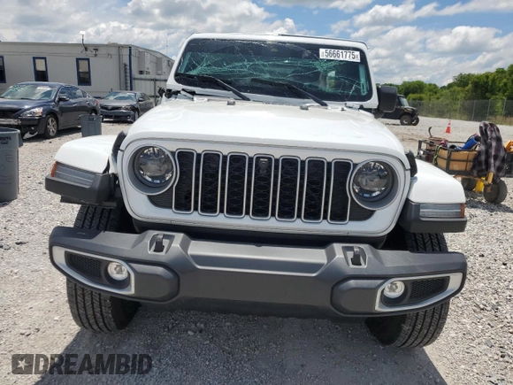 2024 Jeep Wrangler Sahara z VIN 1C4PJXEN9RW367840, wystawiony jako Copart lot #56661775 z przebiegiem 9 068 mil mil oraz Szkoda całkowita • Salvage title. Historia ofert i sprzedaży dostępna na DreamBid. Obrazek 5.