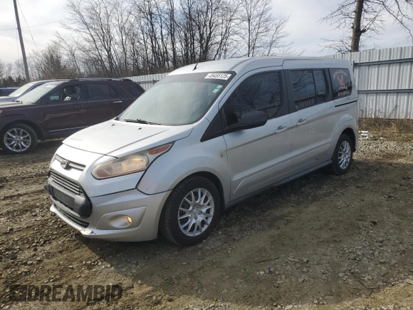 2014 Ford Transit Connect XLT z VIN NM0GE9F72E1145063, wystawiony jako Copart lot #49455125 z przebiegiem 113 598 mil mil oraz Szkody całkowita. Historia ofert i sprzedaży dostępna na DreamBid. Obrazek 1.