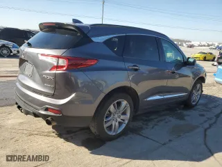 2020 Acura RDX w/Advance Pkg with VIN 5J8TC2H76LL000025, listed as a Copart auction lot 48022725 with 161,677 mi miles and Salvage Title. Bid and sale history available at carsss.com. Image 3.