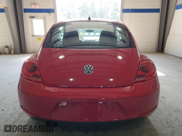2012 Volkswagen Beetle 2.5L PZEV with VIN 3VWJP7AT5CM600979, listed as a Copart auction lot 45771955 with 122,365 mi miles and Salvage Title. Bid and sale history available at carsss.com. Image 6.
