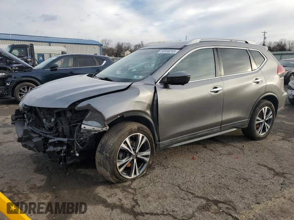 2019 Nissan Rogue SL with VIN 5N1AT2MV2KC828786, listed as a Copart auction lot 50059245 with 94,531 mi miles and Salvage Title. Bid and sale history available at carsss.com. Image 1.