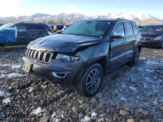 2019 Jeep Grand Cherokee Limited X with VIN 1C4RJFBG6KC712323, listed as a Copart auction lot 86899464 with 107,160 mi miles and Salvage Title. Bid and sale history available at carsss.com. Image 1.
