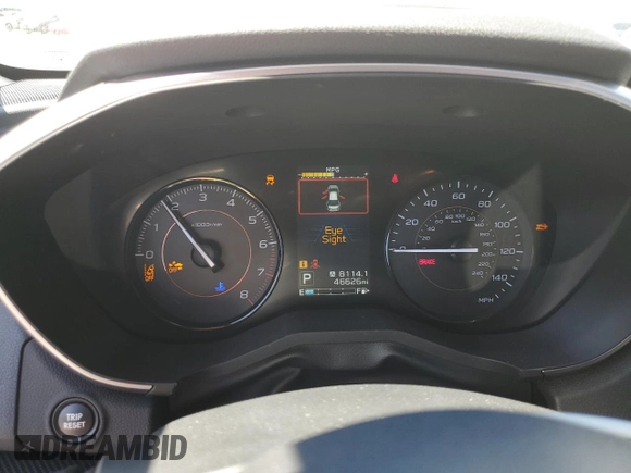 2019 Subaru Crosstrek Premium with VIN JF2GTAEC3KH279528, listed as a Copart auction lot 57221435 with 46,626 mi miles and Salvage title. Bid and sale history available at DreamBid. Image 9.