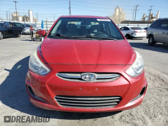 2017 Hyundai Accent SE with VIN KMHCT4AE5HU176676, listed as a Copart auction lot 53863575 with 109,432 mi miles and Salvage Title. Bid and sale history available at carsss.com. Image 5.
