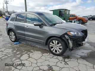 2012 Acura RDX with VIN 5J8TB2H20CA001786, listed as a Copart auction lot 45533005 with 165,883 mi miles and Salvage Title. Bid and sale history available at carsss.com. Image 4.
