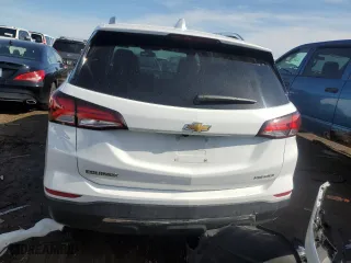 2022 Chevrolet Equinox Premier with VIN 3GNAXNEV7NS225086, listed as a Copart auction lot 48497295 with 15,762 mi miles and Salvage Title. Bid and sale history available at carsss.com. Image 6.