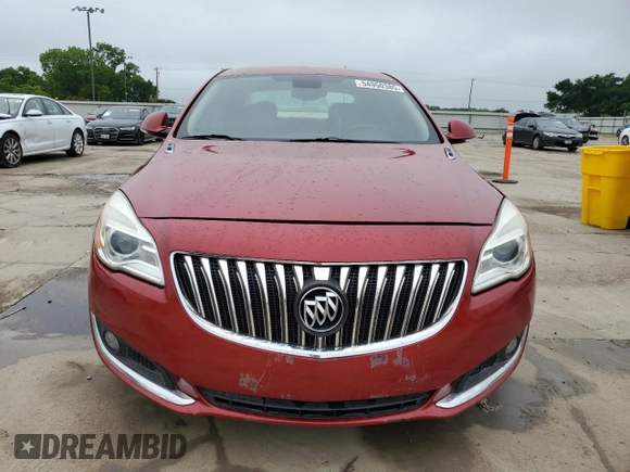 2015 Buick Regal with VIN 2G4GK5EX4F9222305, listed as a Copart auction lot 54950385 with 164,604 mi miles and Clean Title. Bid and sale history available at carsss.com. Image 5.