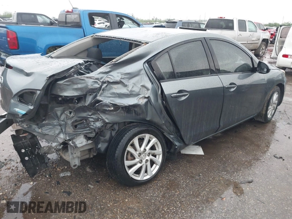 2012 Mazda Mazda3 i Touring with VIN JM1BL1V71C1533095, listed as a IAAI auction lot 41891692 with 173,425 mi miles. Bid and sale history available at carsss.com. Image 4.