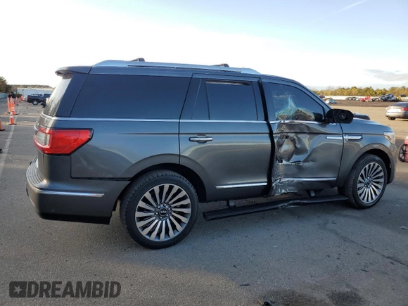 2018 Lincoln Navigator Reserve with VIN 5LMJJ2LT8JEL06413, listed as a Copart auction lot 43333595 with 38,147 mi miles and Salvage Title. Bid and sale history available at carsss.com. Image 3.