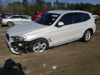 2020 BMW X3 xDrive30i z VIN 5UXTY5C08LLT38259, wystawiony jako Copart lot #42800985 z przebiegiem Nie podano mil oraz Szkody całkowita. Historia ofert i sprzedaży dostępna na DreamBid. Obrazek 1.