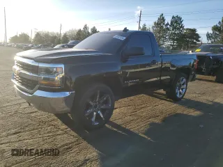 2018 Chevrolet Silverado 1500 Work Truck with VIN 1GCNCNEC7JZ110800, listed as a Copart auction lot 49587534 with 53,352 mi miles and Non Repairable. Bid and sale history available at DreamBid. Image 1.