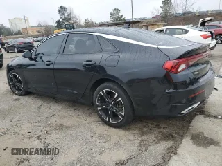 2021 Kia K5 GT-Line with VIN 5XXG64J28MG068197, listed as a Copart auction lot 46208885 with 160,989 mi miles and Salvage Title. Bid and sale history available at carsss.com. Image 2.