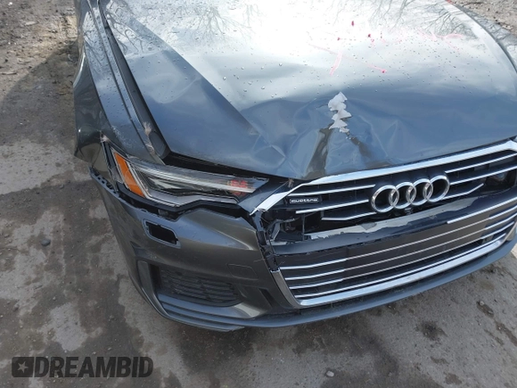 2019 Audi A6 Premium Plus with VIN WAUL2AF25KN109319, listed as a IAAI auction lot 41838287 with 61,556 mi miles. Bid and sale history available at carsss.com. Image 6.