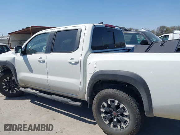 2024 Nissan Frontier PRO-4X with VIN 1N6ED1EKXRN651496, listed as a IAAI auction lot 41801908 with 7,058 mi miles. Bid and sale history available at carsss.com. Image 15.