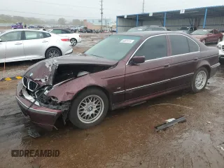 2000 BMW 5 Series 528i z VIN WBADM6341YGU26450, wystawiony jako Copart lot #55831915 z przebiegiem 136 499 mil mil oraz Szkoda całkowita • Salvage title. Historia ofert i sprzedaży dostępna na DreamBid. Obrazek 1.