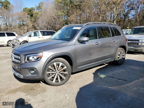 2022 Mercedes-Benz GLB with VIN W1N4M4GB7NW258257, listed as a Copart auction lot 84505304 with 44,438 mi miles and Salvage Title. Bid and sale history available at carsss.com. Image 1.