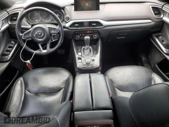 2016 Mazda CX-9 Grand Touring with VIN JM3TCADY3G0125814, listed as a Copart auction lot 58299595 with 127,035 mi miles and Salvage title. Bid and sale history available at DreamBid. Image 8.