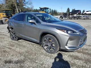 2021 Lexus RX with VIN 2T2HGMDA3MC060984, listed as a Copart auction lot 47040095 with 35,983 mi miles and Salvage Title. Bid and sale history available at carsss.com. Image 4.
