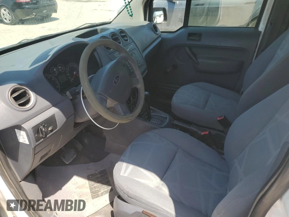 2010 Ford Transit Connect XL with VIN NM0LS7CN2AT024126, listed as a Copart auction lot 52531755 with 166,201 mi miles and Salvage title. Bid and sale history available at DreamBid. Image 8.