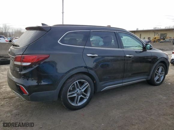 2017 Hyundai Santa Fe Limited Ultimate with VIN KM8SRDHFXHU212225, listed as a Copart auction lot 49301865 with 70,581 mi miles and Clean Title. Bid and sale history available at carsss.com. Image 3.