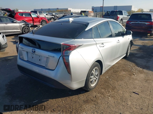 2017 Toyota Prius Two with VIN JTDKBRFU3H3034087, listed as a IAAI auction lot 40982253 with 158,745 mi miles and . Bid and sale history available at DreamBid. Image 4.
