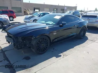 2015 Ford Mustang GT with VIN 1FA6P8CF8F5355875, listed as a IAAI auction lot 42146274 with 48,471 mi miles and . Bid and sale history available at carsss.com. Image 19.