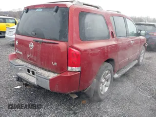 2005 Nissan Armada SE z VIN 5N1AA08B85N706842, wystawiony jako IAAI lot #41532244 z przebiegiem 123 630 mil mil oraz . Historia ofert i sprzedaży dostępna na DreamBid. Obrazek 4.