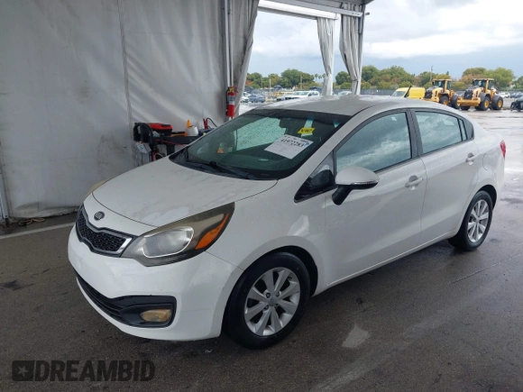 2014 Kia Rio EX z VIN KNADN4A38E6339206, wystawiony jako IAAI lot #41972283 z przebiegiem 95 993 mil mil oraz . Historia ofert i sprzedaży dostępna na DreamBid. Obrazek 2.
