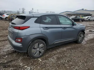 2019 Hyundai Kona Electric Limited with VIN KM8K33AG7KU023733, listed as a Copart auction lot 74735563 with 52,023 mi miles. Bid and sale history available at carsss.com. Image 3.
