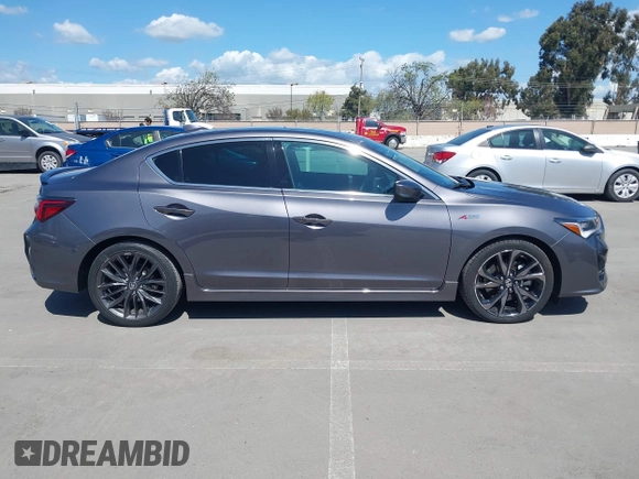 2019 Acura ILX w/Premium/A-Spec Pkg with VIN 19UDE2F8XKA005491, listed as a IAAI auction lot 41949481 with 44,282 mi miles. Bid and sale history available at carsss.com. Image 13.
