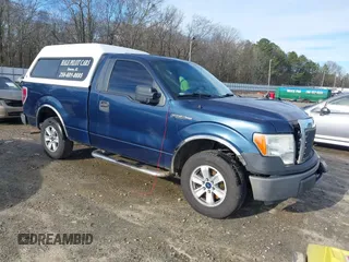2013 Ford F-150 XL with VIN 1FTMF1CM1DKG40796, listed as a IAAI auction lot 41208425 with 154,987 mi miles and . Bid and sale history available at carsss.com. Image 1.