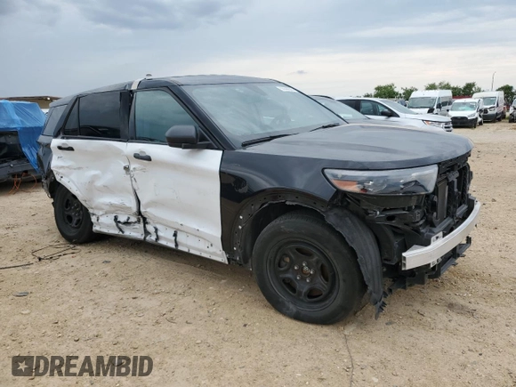 2023 Ford Police Interceptor Utility z VIN 1FM5K8AB4PGC00360, wystawiony jako Copart lot #56393505 z przebiegiem 28 905 mil mil oraz Szkoda całkowita • Salvage title. Historia ofert i sprzedaży dostępna na DreamBid. Obrazek 4.