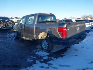 2024 Ford F-150 XL with VIN 1FTFW1L53RKD07055, listed as a IAAI auction lot 41238235 with 10,949 mi miles. Bid and sale history available at carsss.com. Image 3.