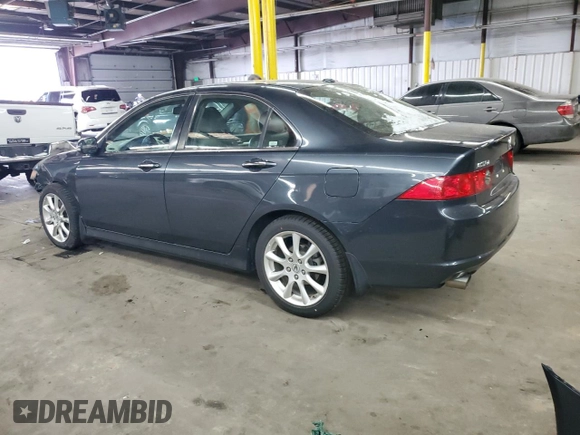 2007 Acura TSX with VIN JH4CL96867C008939, listed as a Copart auction lot 44817885 with 135,873 mi miles and Salvage Title. Bid and sale history available at carsss.com. Image 2.