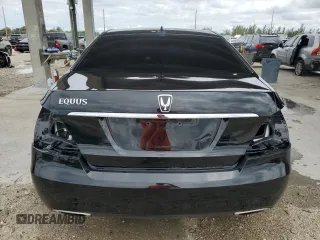 2016 Hyundai Equus Ultimate with VIN KMHGH4JH6GU104963, listed as a Copart auction lot 52130255 with 93,706 mi miles and Salvage Title. Bid and sale history available at DreamBid. Image 6.